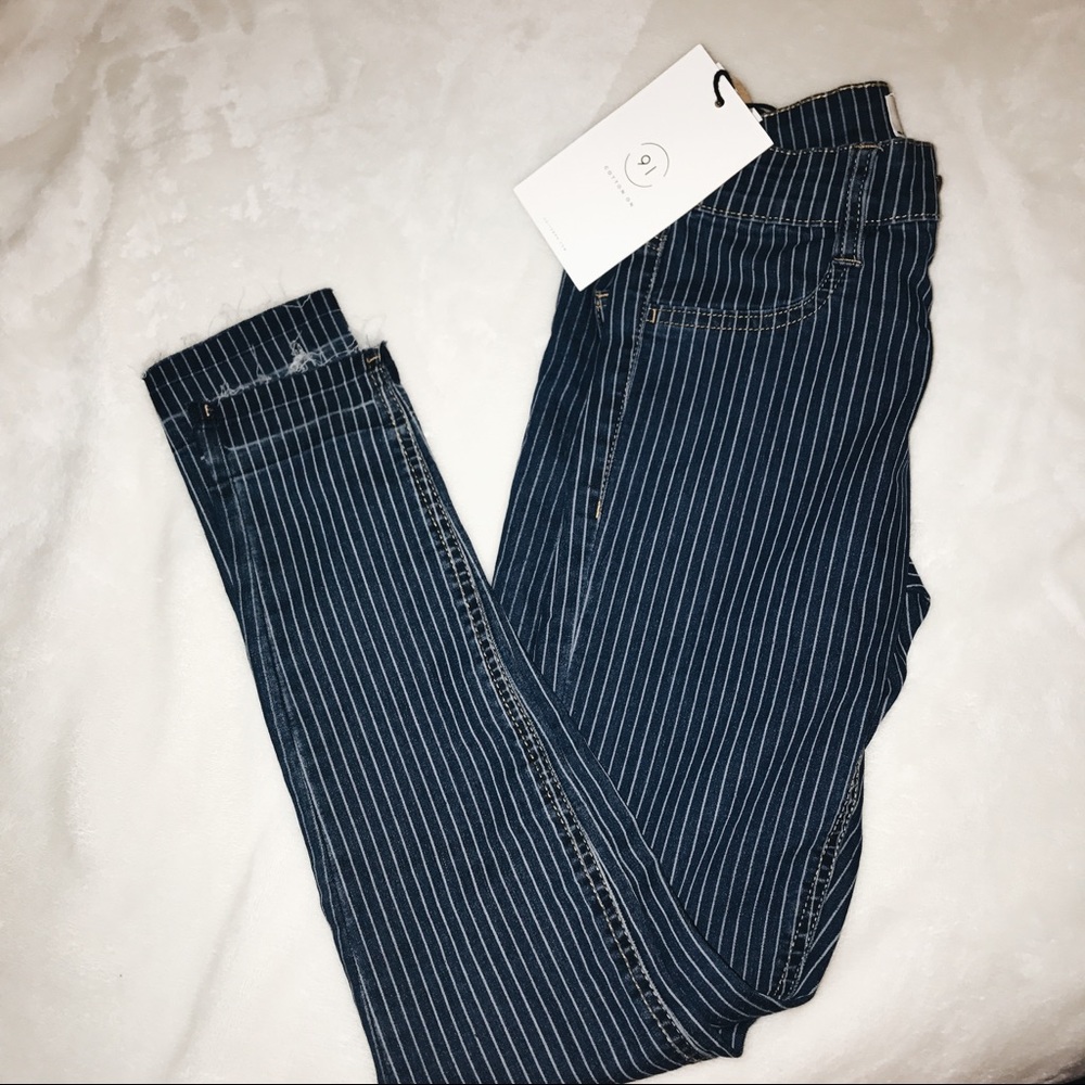 Striped Jeans